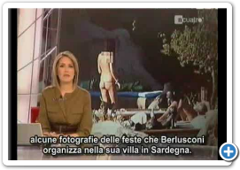 E ADESSO CENSURATE ANCHE QUESTO. Festini a Villa Certosa: Berlusconi e le veline (Sardegna)
